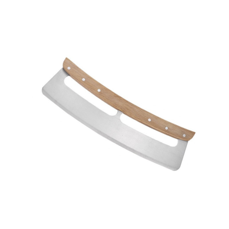 풀 핸들 피자 커터 (나이프 커버 포함)