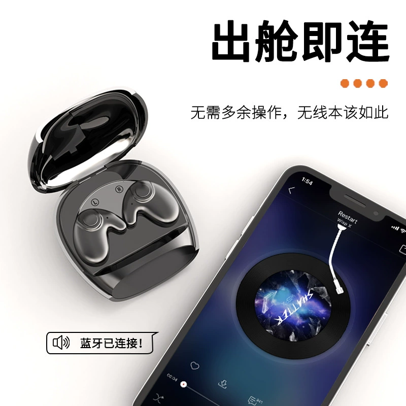 Bluetooth наушники 558D, беспроводные сны вкладыши, сенсорное управление, шумоподавление, цифровой индикатор батареи
