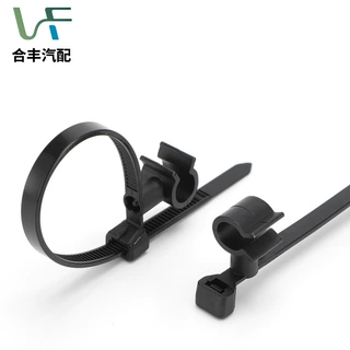 定制管夹分体式扎带156-01158汽车线束扎带4.7*155mm固定线束扎带
