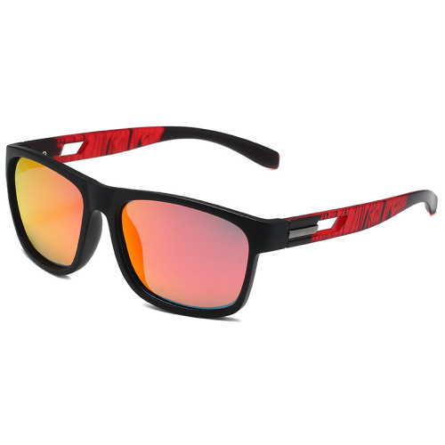 New men's and women's polarized sunglasses, sports outdoor sunglasses 401 colorful film glasses, cycling mirrors, driving mirrors