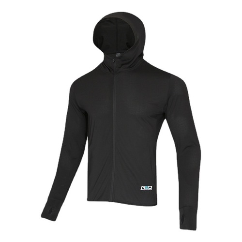 Unisex Spring and Summer Hooded Skin-Friendly Quick-Dry Thin Casual Breathable Versatile Fashion Jacket