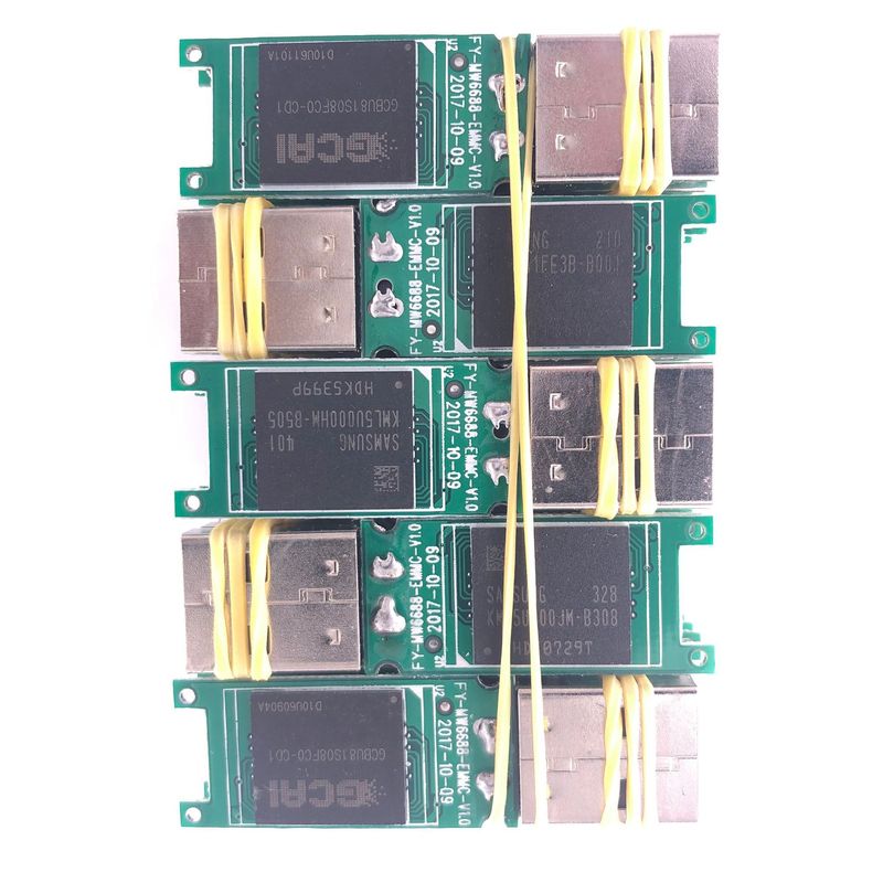 メーカー優品256g2.0pcbus優盤半製品tyチップ粒子フラッシュメモリ回路基板入札通|undefined