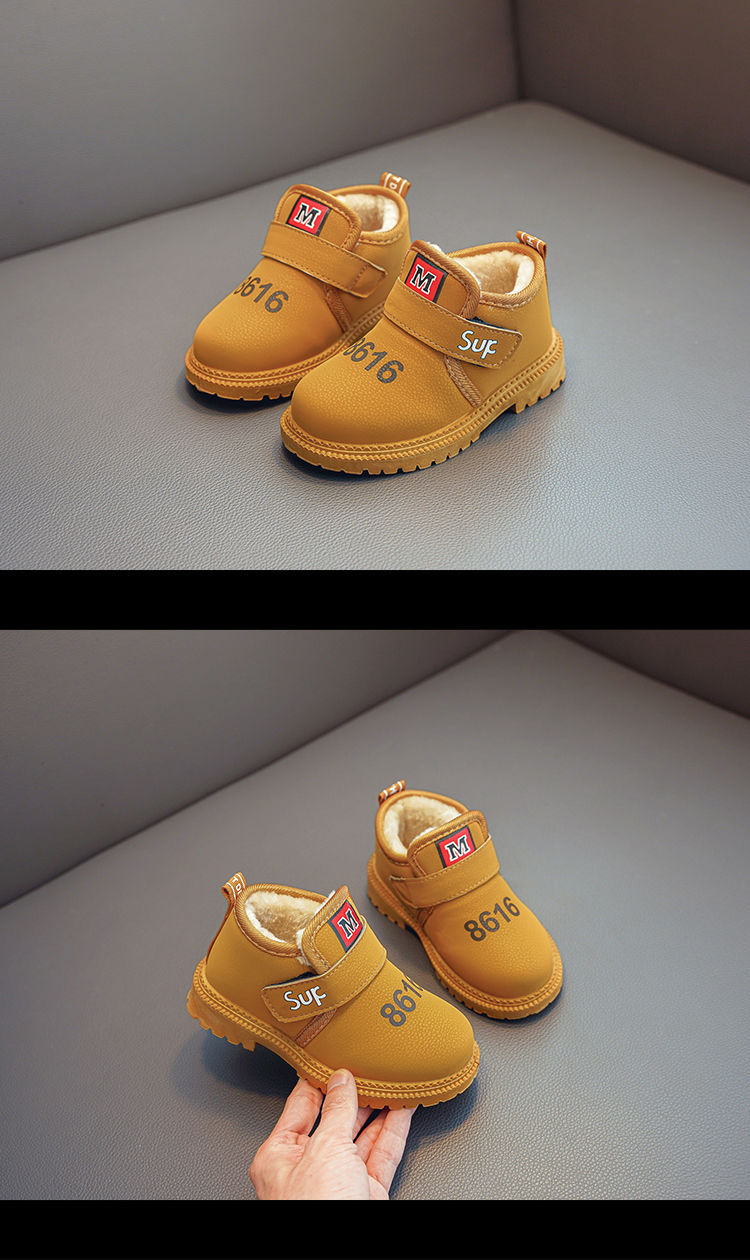 Herbst- und Winterkinderschuhe, Jungen-Martin-Stiefel, Kinderstiefel, Baby-Baumwollschuhe, Schneestiefel, Mädchen-Shorts_voghion.com