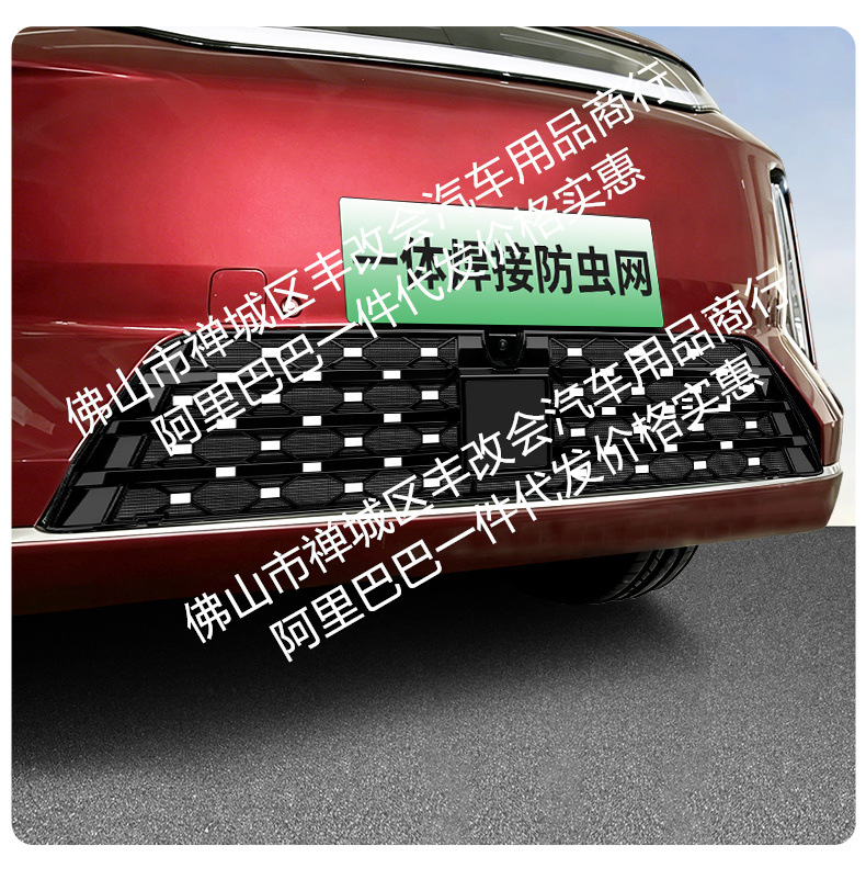 Suitable for Byd Datang Integrated Welded Car Insect-Proof Net Front Grille Special Modified Decorative Strip Accessories