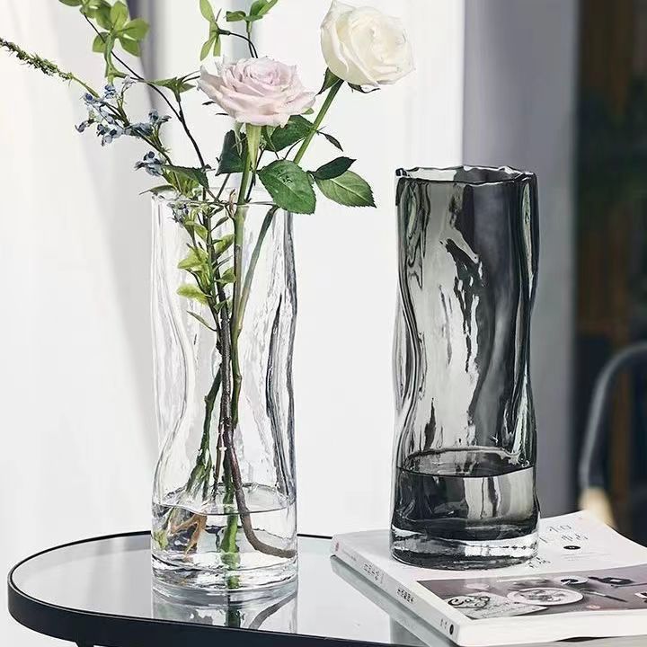 Glass creative transparent decorations for living room