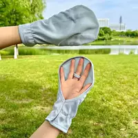 Летняя подкова короткая водная солнцезащитная перчатка для езды на открытом воздухе свободная анти-УФ противоскользящая и дышащая короткая модель