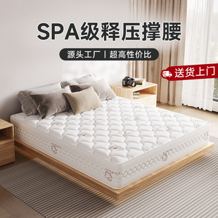 Factory Wholesale Spring Mattress Simmons 20cm Thick Home Bedroom Latex Soft and Hard Dual-Use Hotel Rental B&B