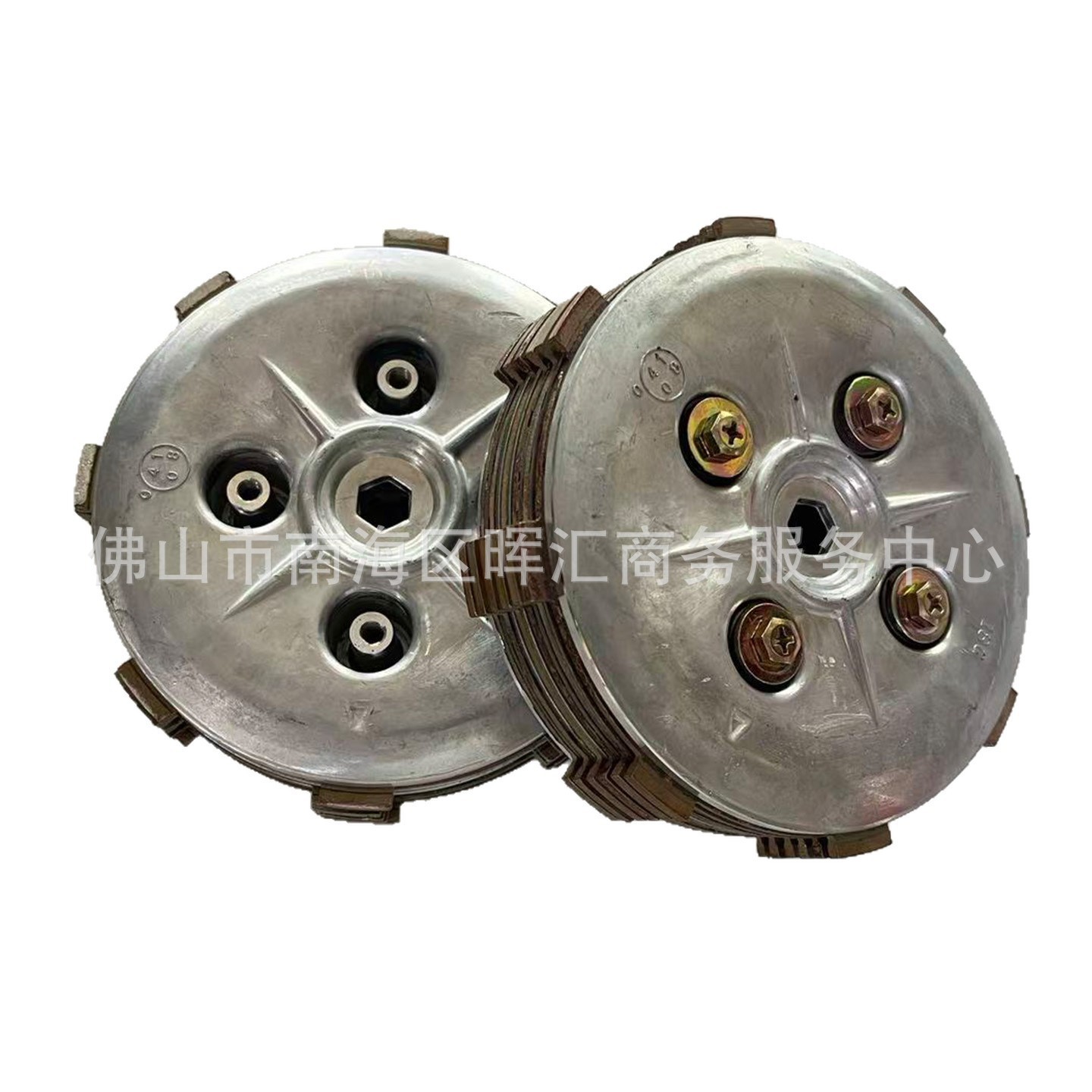 Accesorios de motocicleta transfronterizos, ensamblaje de embrague para YAMAHA DT125 embrague tambor grande y disco de presión de tambor pequeño
