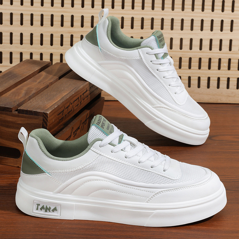 Primavera 2025 Nuove scarpe da ginnastica casual da uomo in rete, traspiranti, sottili e di alta qualità, con suola morbida_voghion.com