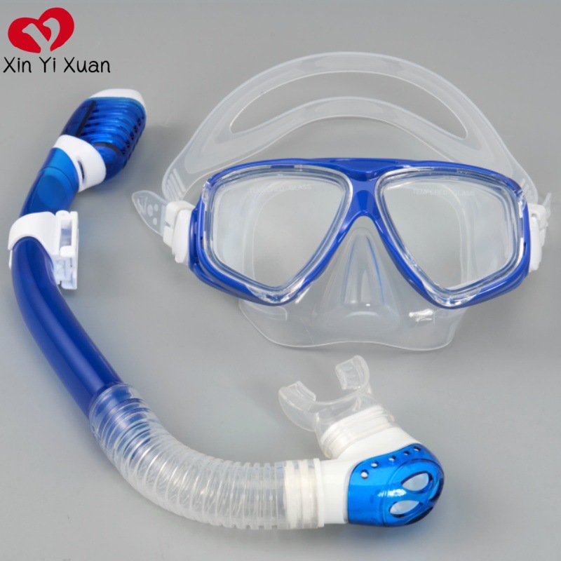 Children's Diving Goggles, Snorkel Set, Full Dry Snorkeling Mask, Amazon Cross-Border Swimming, Diving Equipment
