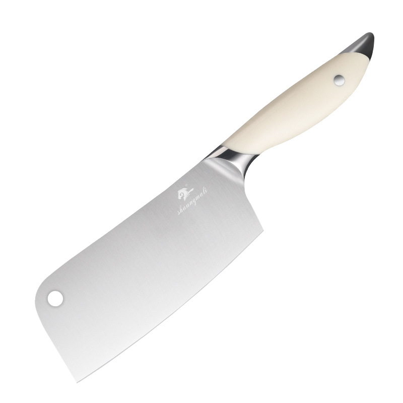 Cuchillo de tiburón de acero inoxidable blanco cuchillo de cocina combinado cuchillo de corte de huesos cuchillo de corte de verduras