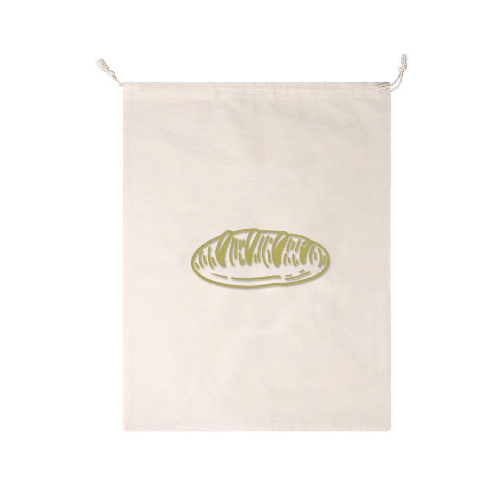 30*40cm 녹색 면 가방, 빵 스타일