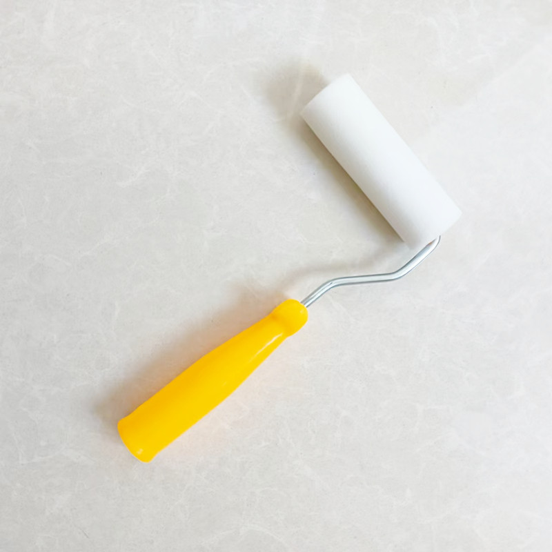 Esposa cepillo de rodillo de lana pintura acuosa látex pintura cepillo de pintura cepillo de pintura en relieve pulgar pequeño cepillo sin marca