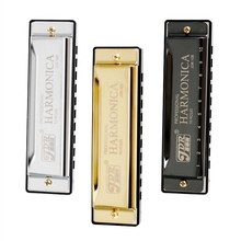 10 Blues Harmonica 10孔布鲁斯C调成人儿童学生演奏初学入门口琴