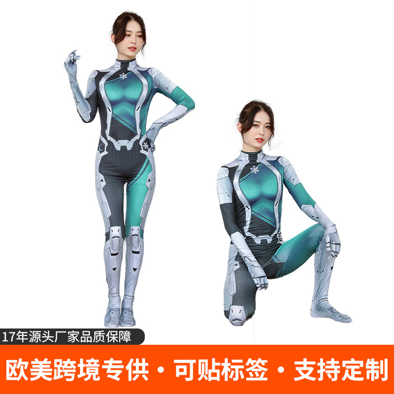 Women's Tights Game Cos Costume Superhero Cosplay Children's Halloween Costume Lolita