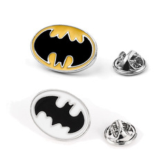 Batman pin badge, cartoon brooch, clothing accessory, cross-border supply from Europe and America