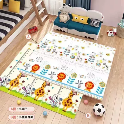 Children's Crawling Mat Taste-Free Stitching Avtomobil döşəmə paspasları - model-b-giraffe-height-measurement-sprouting-spring-upgraded-model-20m-x-18m-1cm