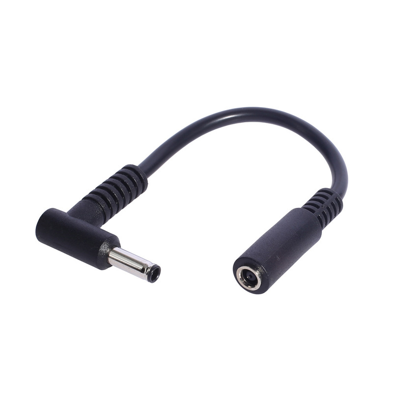 Right Angle 4530 Male to Female Extension Cable Dc Head Power Adapter Extension Cable 4.5X3.0Mm Right Angle Adapter Cable