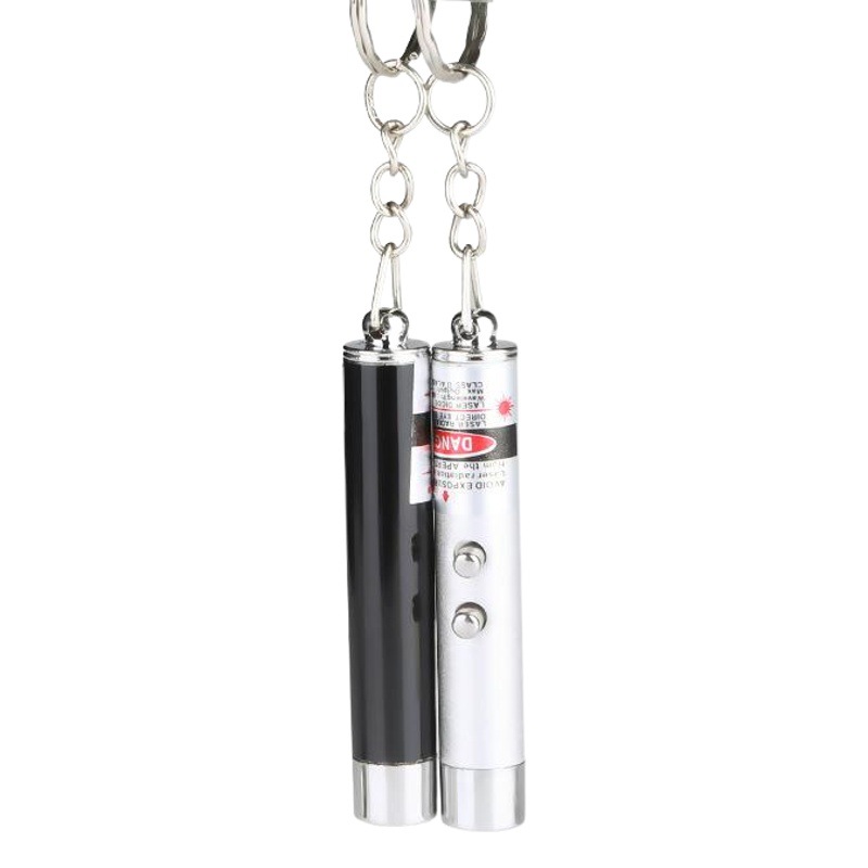 Puntero Láser Infrarrojo para Gatos de Metal Juguete Interactivo para Gatitos