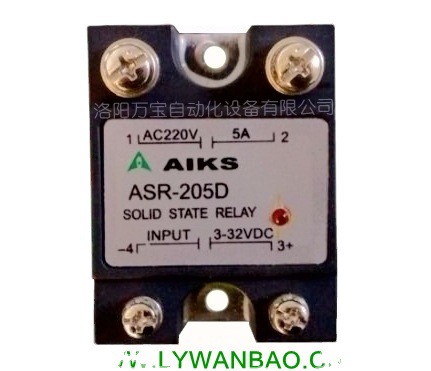 供应AIKS 爱克斯固态继电器 调压器 模块 ASR-205D