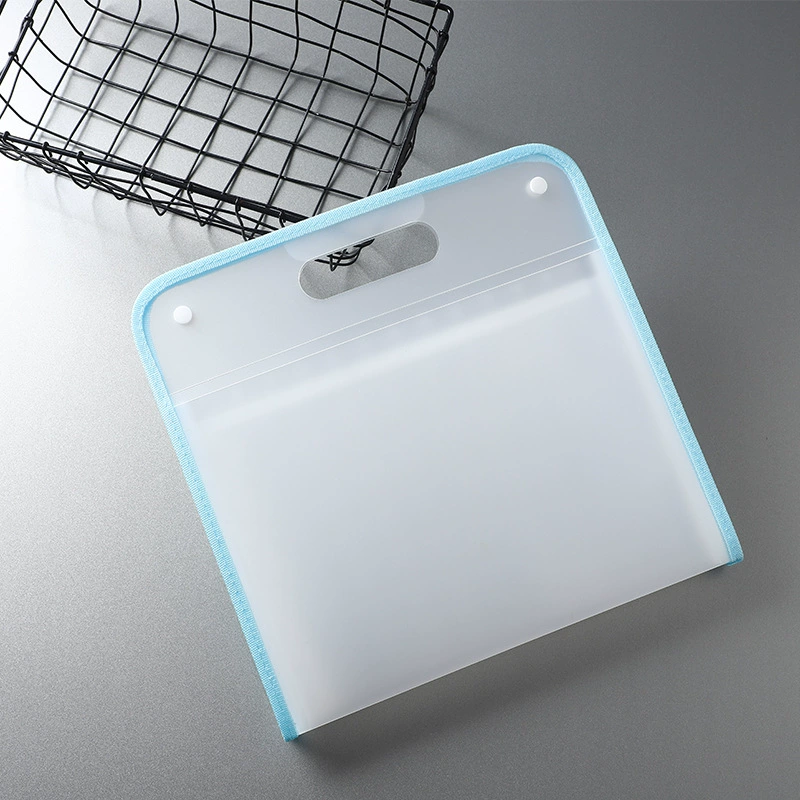 Capacious storage bag for elementary school students for documents, handheld storage system, organ, 13 floors