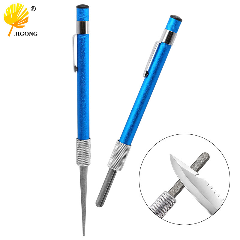 户外磨刀石磨鱼钩器迷你型便捷磨刀笔 笔式磨刀棒 磨刀器批发