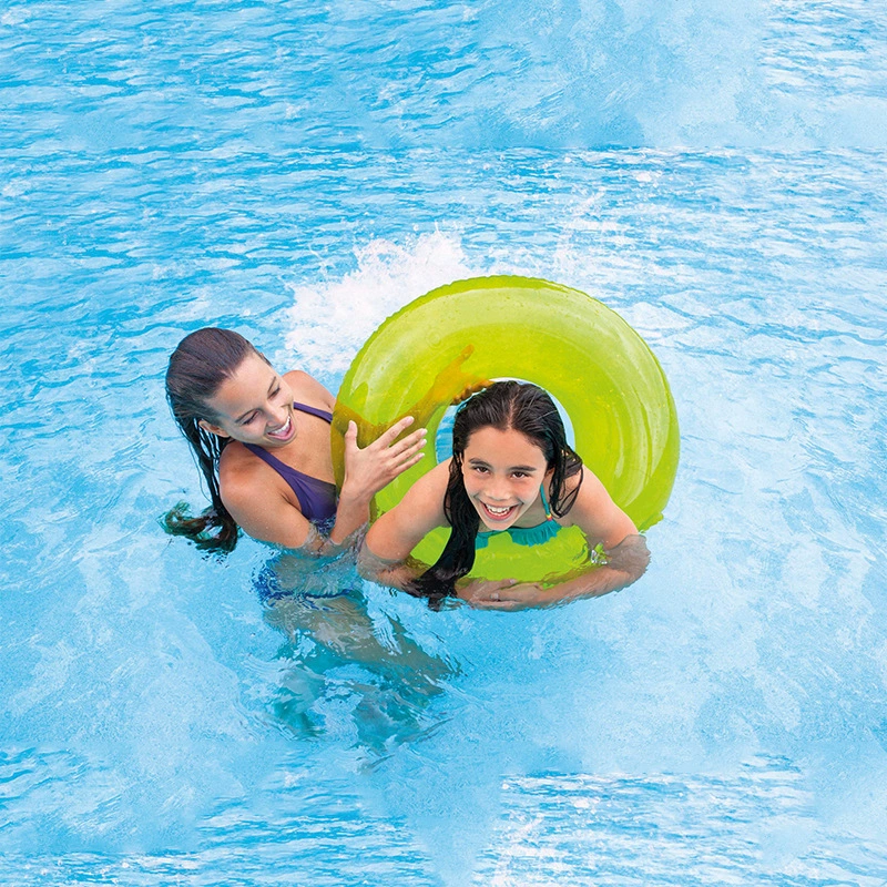 Пользовательский логотип прозрачный плавательный круг для детей 0-3-6-10 лет плавательный круг для взрослых модели трансграничные женщины для взрослых очень большой