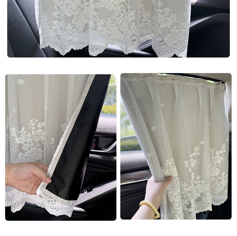 Car Window Strong Shading Track Card Embedded Slide Rail Car Sun Protection Sunshade Baby Baby Heat Insulation Car Anti-Uv