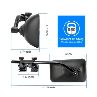 Belt Installation, Car mirror
