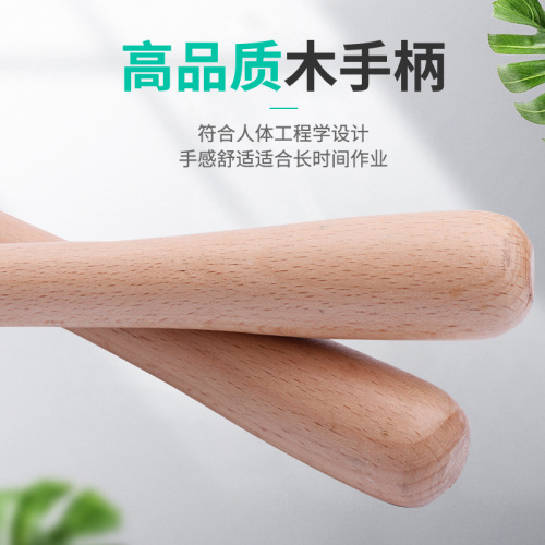 Flat hammer, round hammer, double-sided flat hammer, wooden handle hammer, hand hammer, small hammer, nipple hammer, woodworking installation hammer