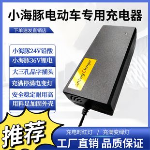 Factory Direct 24v2a Small Dolphin Electric Car Charger 24v Lead-acid Battery Charger