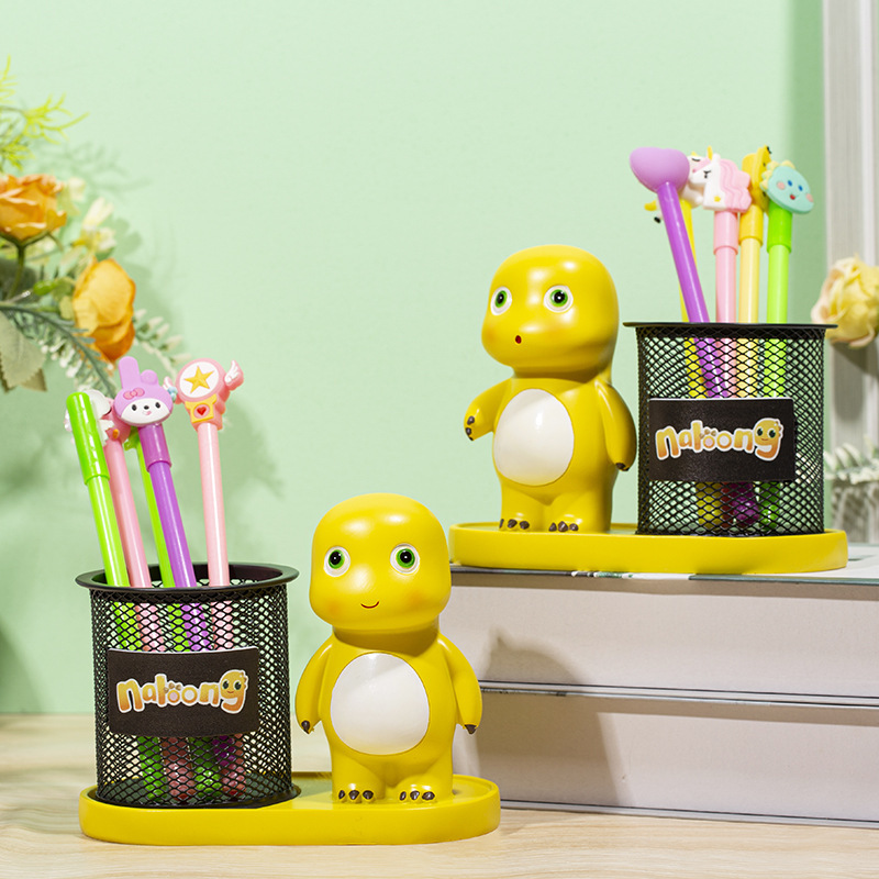 Cartoon little milk Dragon pen holder Children's Day birthday gift student stationery desktop storage pen holder resin crafts Cartoon little milk Dragon pen holder Children's Day birthday gift student stationery desktop storage pen holder resin crafts