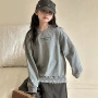 女童新款长袖加厚t恤