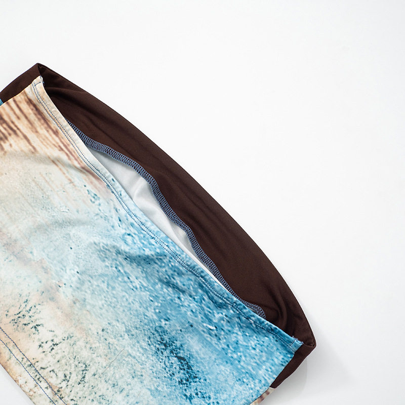 Women Spring Summer Tube Top Blooming Printed off the Shoulder Elastic High Waist Long Hip Skirt Two Piece Sets 14 Women Spring Summer Tube Top Blooming Printed off the Shoulder Elastic High Waist Long Hip Skirt Two Piece Sets