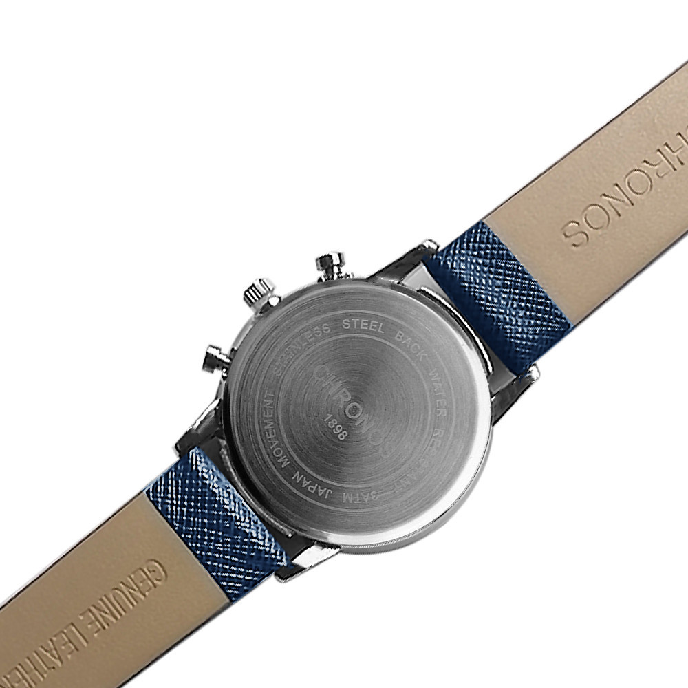 New light luxury fashion simple men's watch leisure belt calendar watch_voghion.com