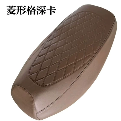 Electric Vehicle Seat Cover, High-Strength Leather, Waterproof and Sun-Proof, Motorcycle and Electric Bike Seat Cover, Yadea Aima Seat Cover (Electric car cushion) - geometric-style-s-size-one-size-fits-all