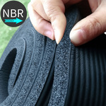 加工橡塑材料nbr瑜伽垫跨境加宽加厚舞蹈健身锻炼运动垫定制橡塑