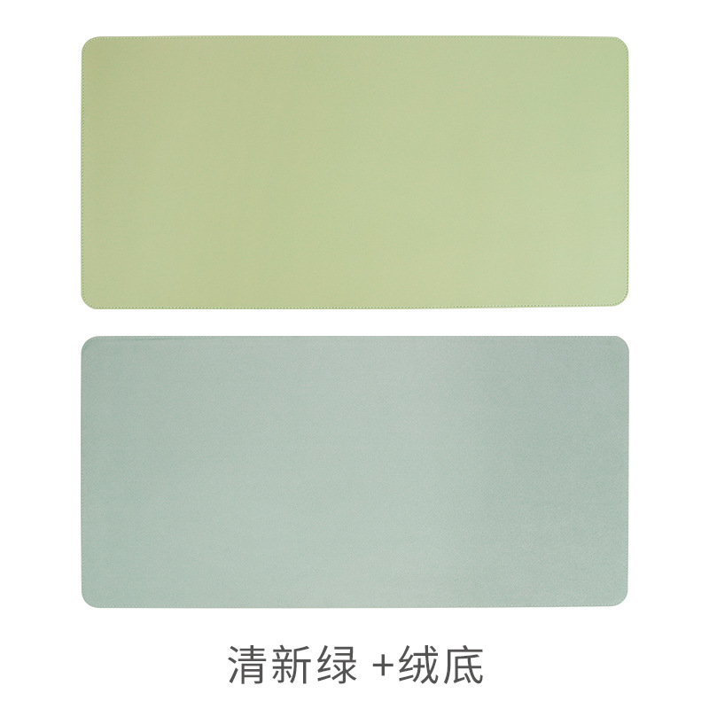 Alfombrilla de ratón de cuero de gran tamaño antideslizante teclado de computadora almohadilla de escritorio de oficina almohadilla de escritura mesa de café almohadilla de escritorio patrón de impresión LOGO