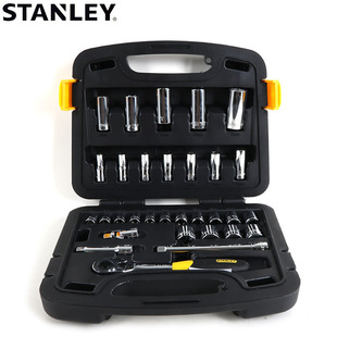 Stanley 31-piece set 10mm series metric suit ratchet wrench socket batch head 91-937-22