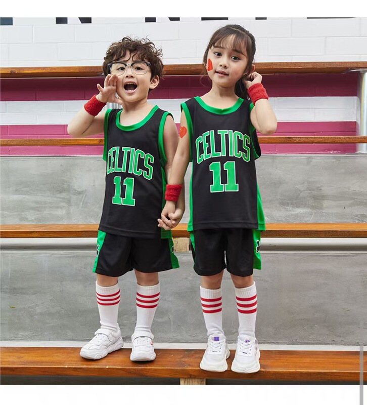 子供用バスケットボール服雄牛レイカーズ8号23号24号ユニフォームセット小学生男女競技訓練|undefined