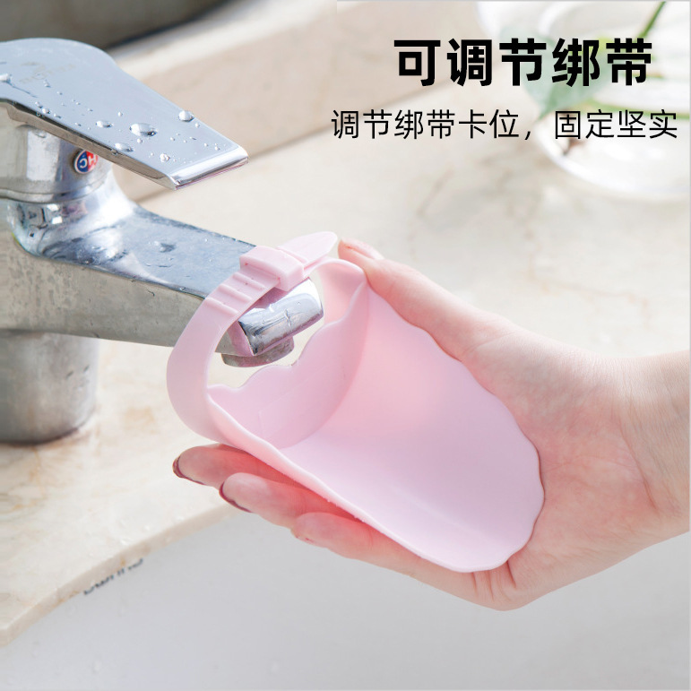 Faucet Extender for Kids, Universal Splash-Proof Water Guide Connector for Children's Handwashing