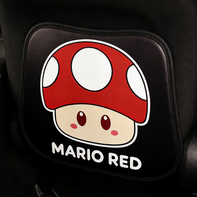 Car Anti-Kick Pad Mario Cartoon Creative Children's Backseat Protector