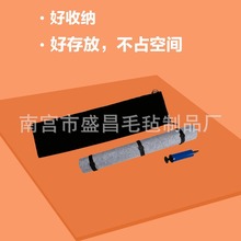 厂家批发毛毡拼图垫 成人儿童拼图收纳毯1000片1500片26*46游戏垫