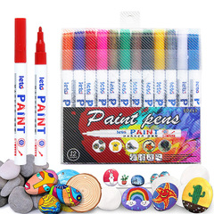 Leitu paint memo number pen water-resistant oil-resistant industrial non-fading non-erasable non-fading oily paint pen