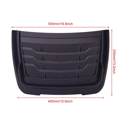 Hood Decorative Air Outlet, Spoiler