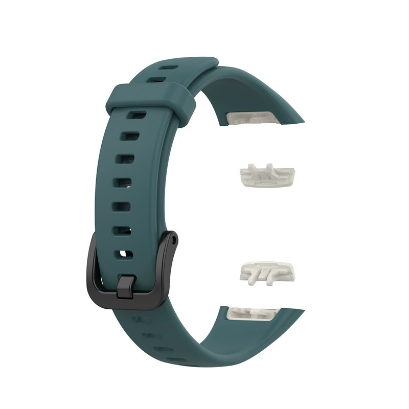 Подходит для Huawei Honor Band 6 однотонный силиконовый ремешок honorband6TPU мужской и женский спортивный простой заменный браслет