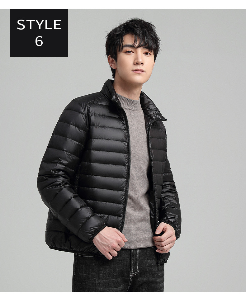 Abbigliamento maschile taglie forti uomo tinta unita semplice colletto alto cappotto in cotone stile slim caldo cappotto in cotone uomo_voghion.com