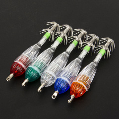 Fast sea fishing fishing light set LED deep sea underwater squid attracting light tape umbrella hook squid hook wholesale