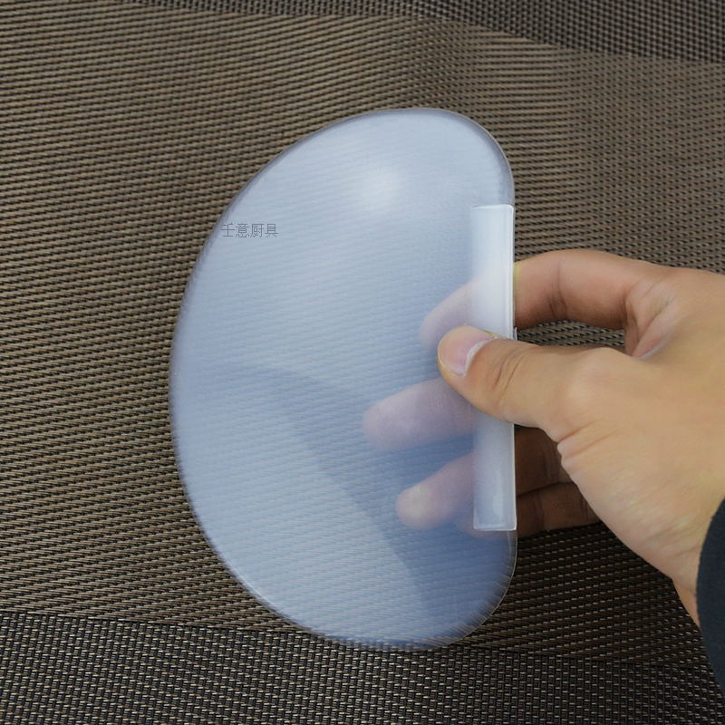 Скребок для рисовой лапши из нержавеющей стали, утолщенный резак для теста, скребок для выпечки крема для торта, лопаточка для резки теста, кухонная лопатка