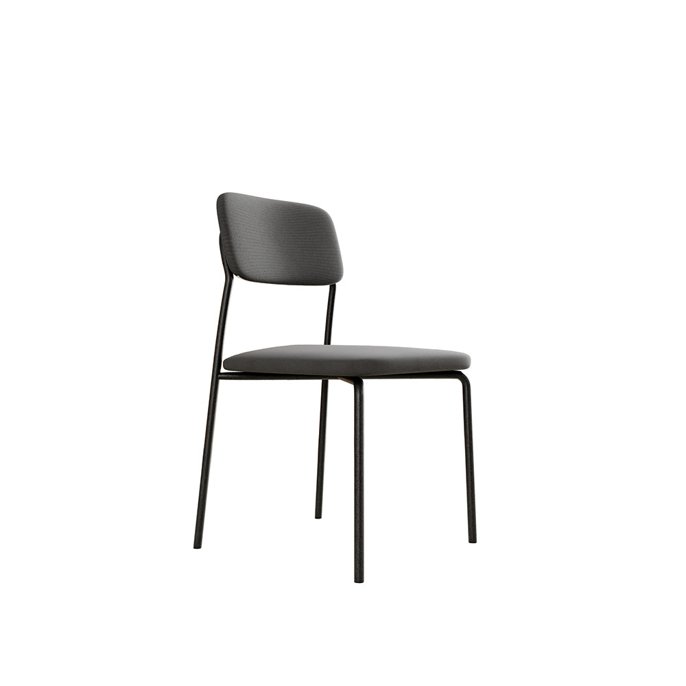 Exportaciones transfronterizas de lujo ligero de alto nivel de sensación taburetes de hierro forjado simple silla de comedor simple italiana